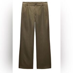 Women’s  Brown Pinstripe Pants